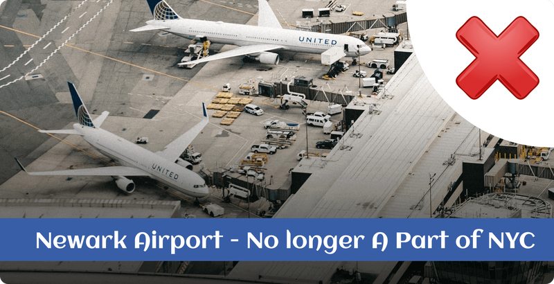 Newark Airport - No longer A Part of NYC